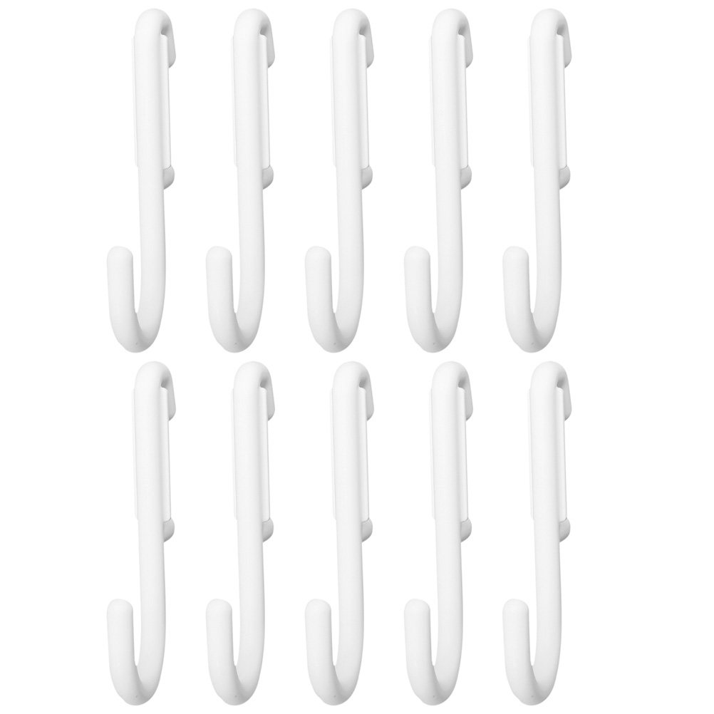 Workshop Tools Board - 10Pcs Pegboard Hooks Sturdy J Shape