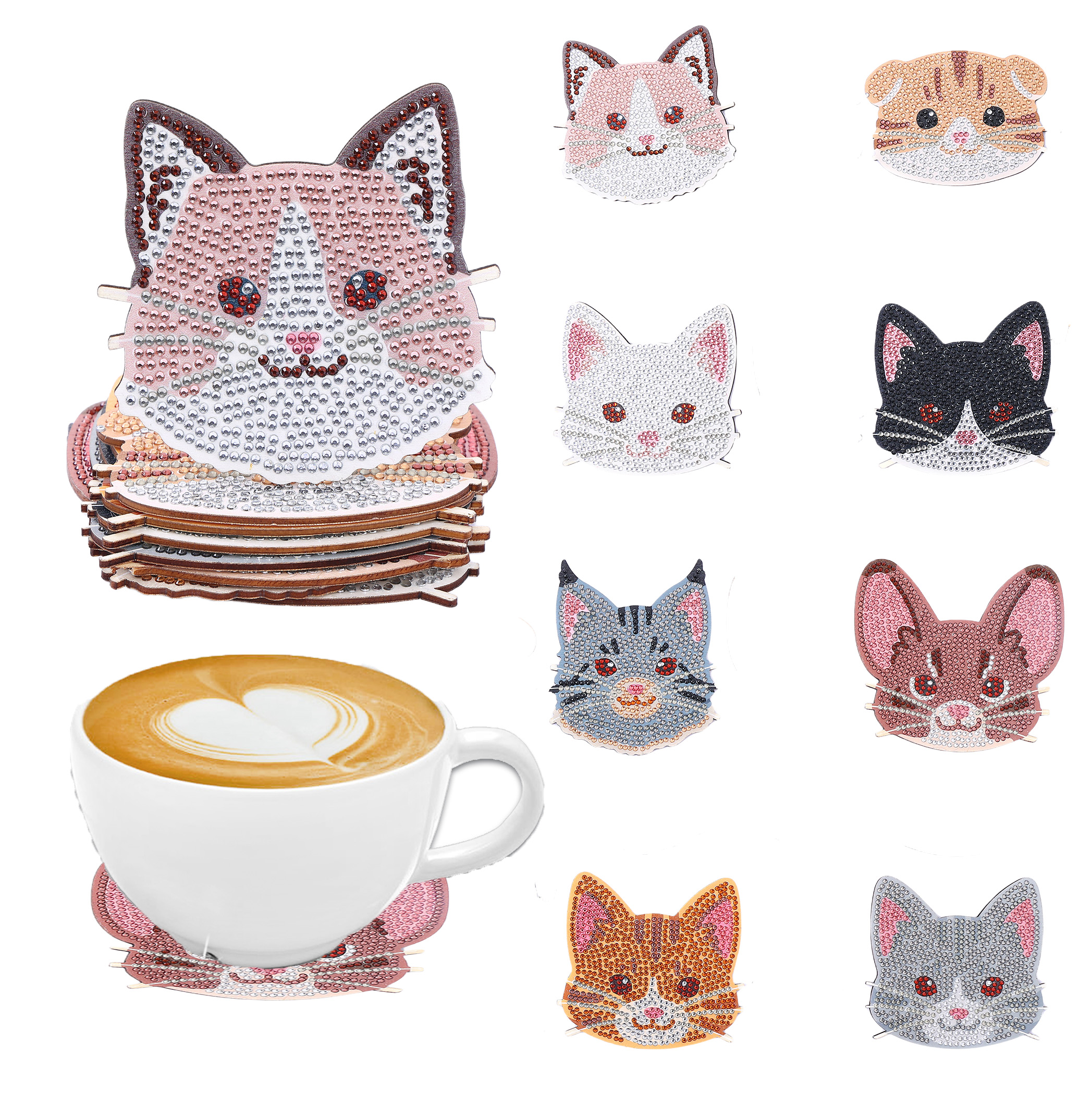 Workshop Tools Diy - 8 Pieces DIY Diamond Painting Art