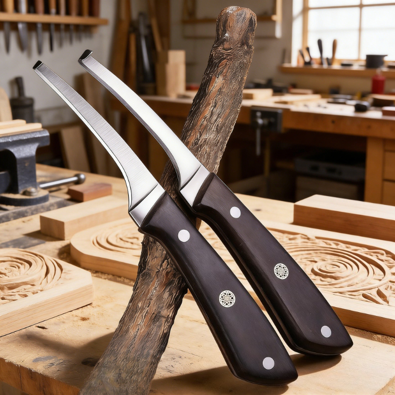 Workshop Tools Diy - High Hardness Stainless Steel Hook Knife