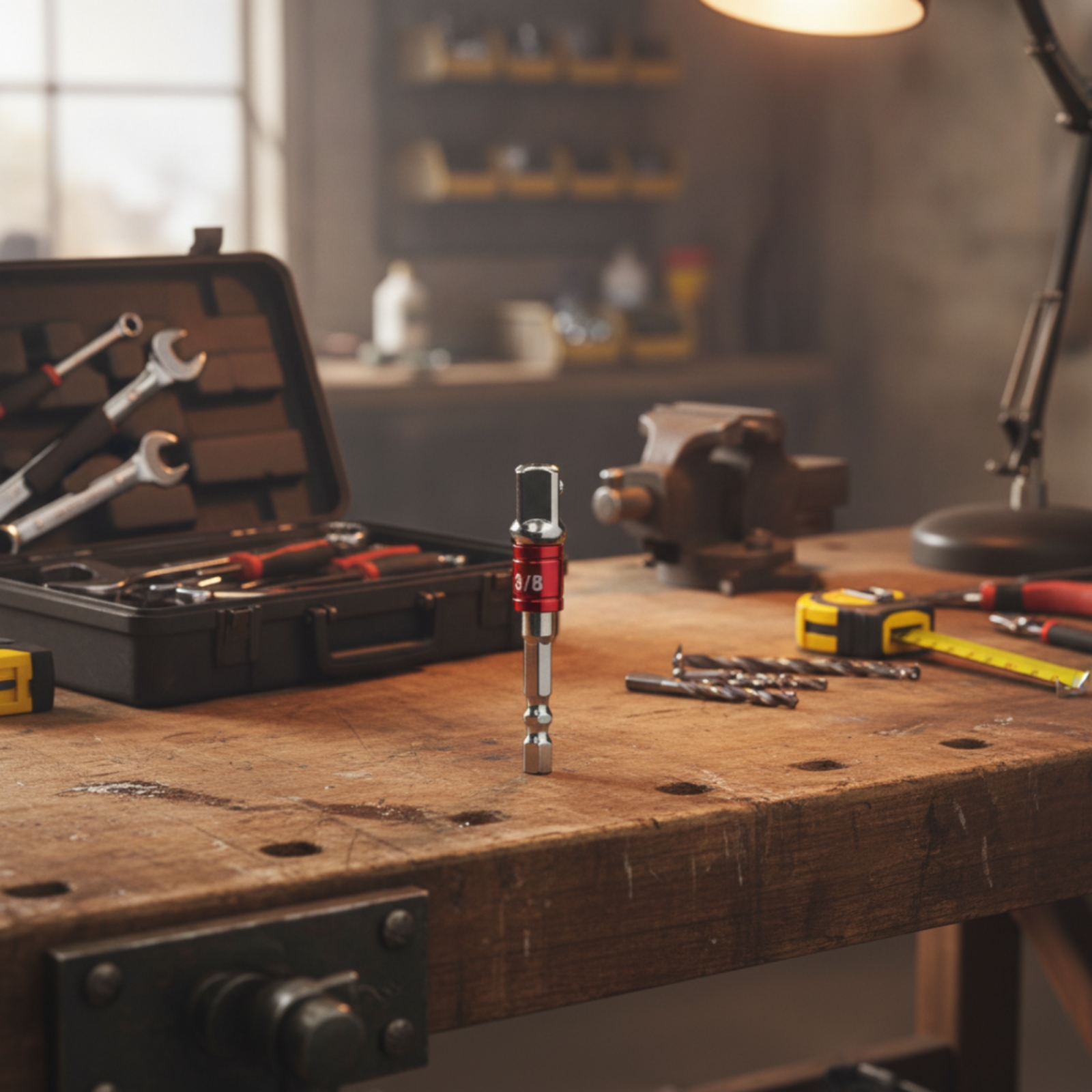 Tools & Workshop Equipment - Adjustable Socket Wrench Adapter Universal Socket
