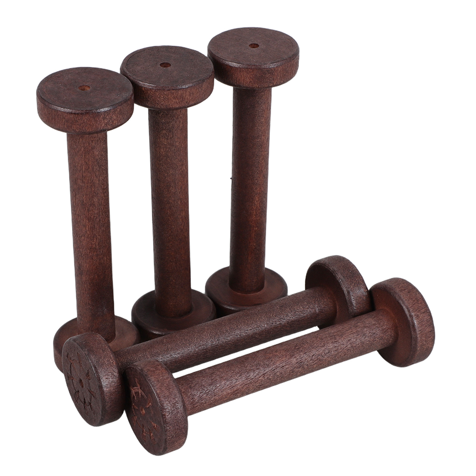 5Pcs Wooden Spools for Crafts  - đánh giá và giá Workshop Tools Diy