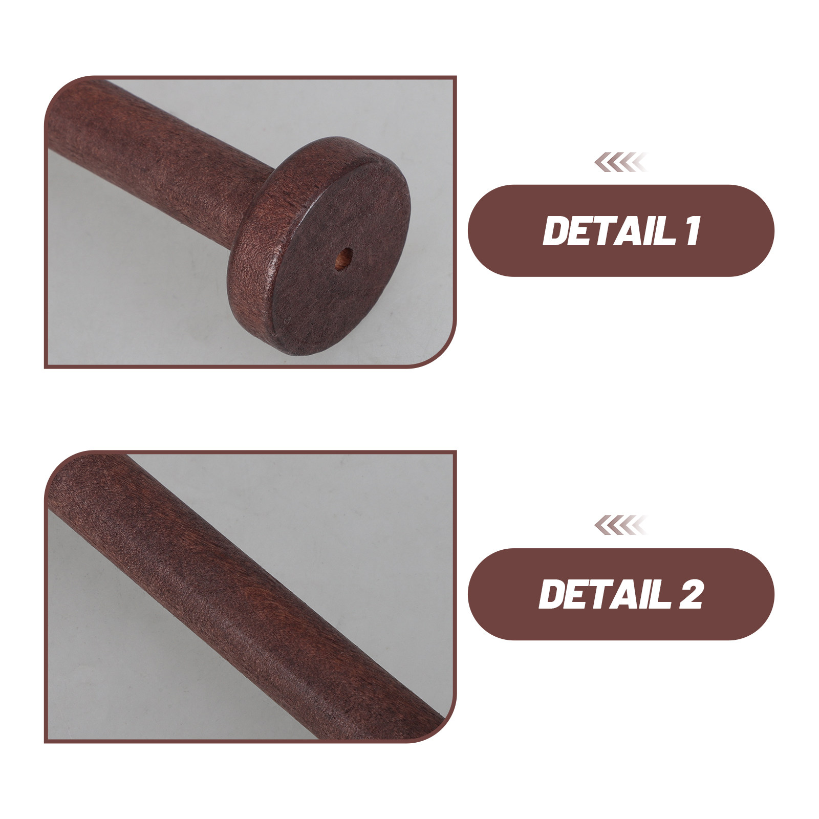5Pcs Wooden Spools for Crafts  - đánh giá và giá Workshop Tools Diy