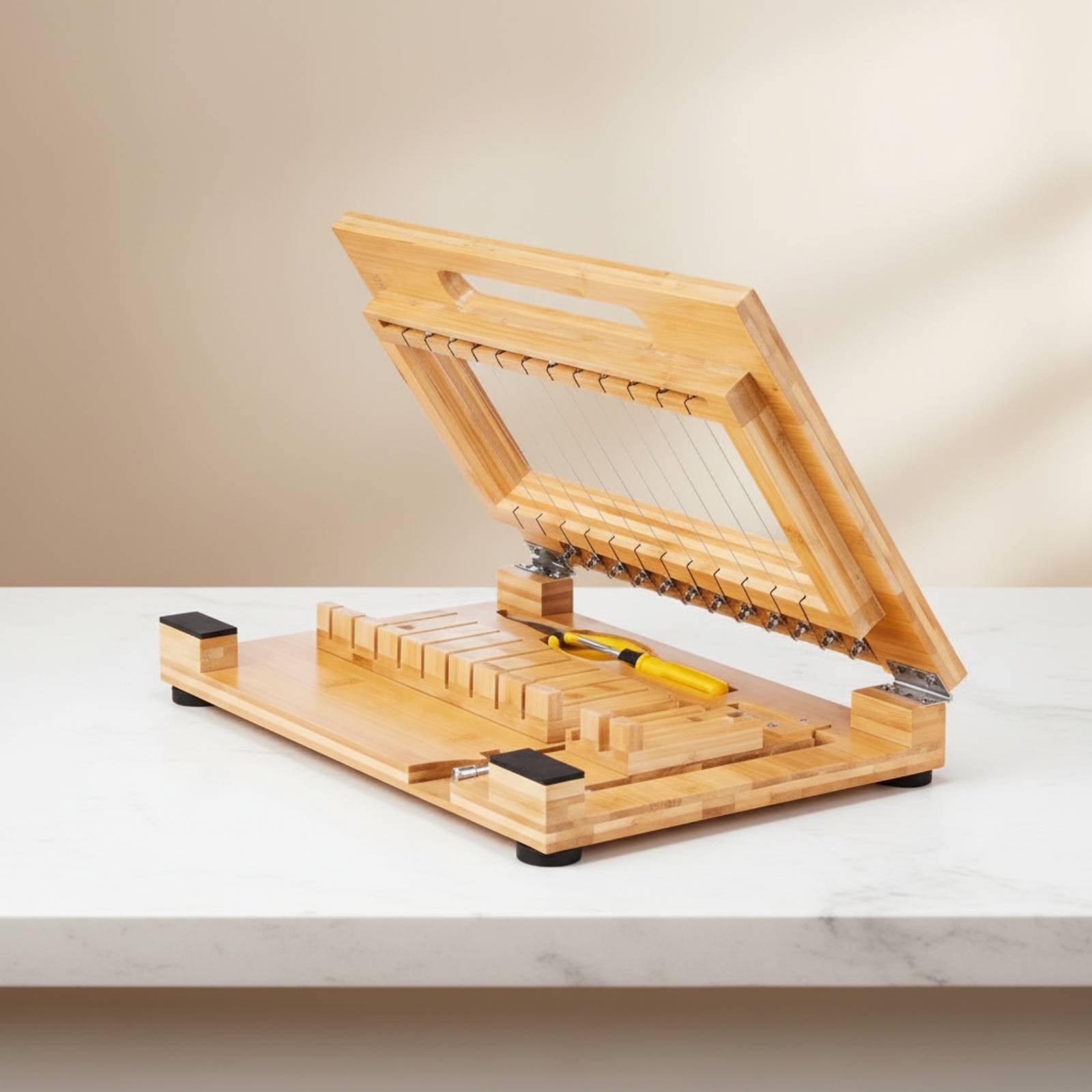 Bamboo Soap Cutter 2-in-1 Desi - đánh giá và giá Tools Of Workshop