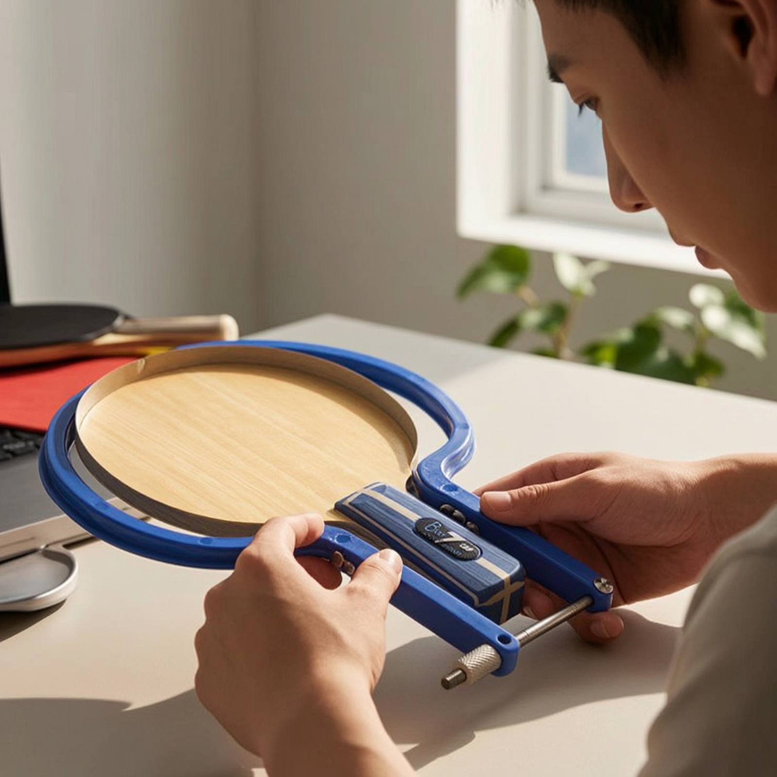 Table Tennis Racket Rubber Cut - đánh giá và giá Tools Of Workshop