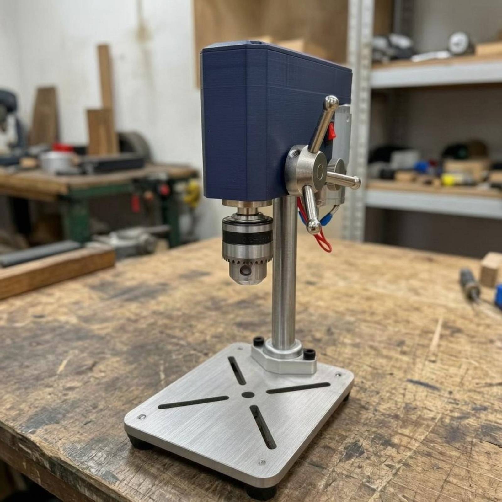 Mini Bench Drill Press Small S - đánh giá và giá Workshop Tools Table
