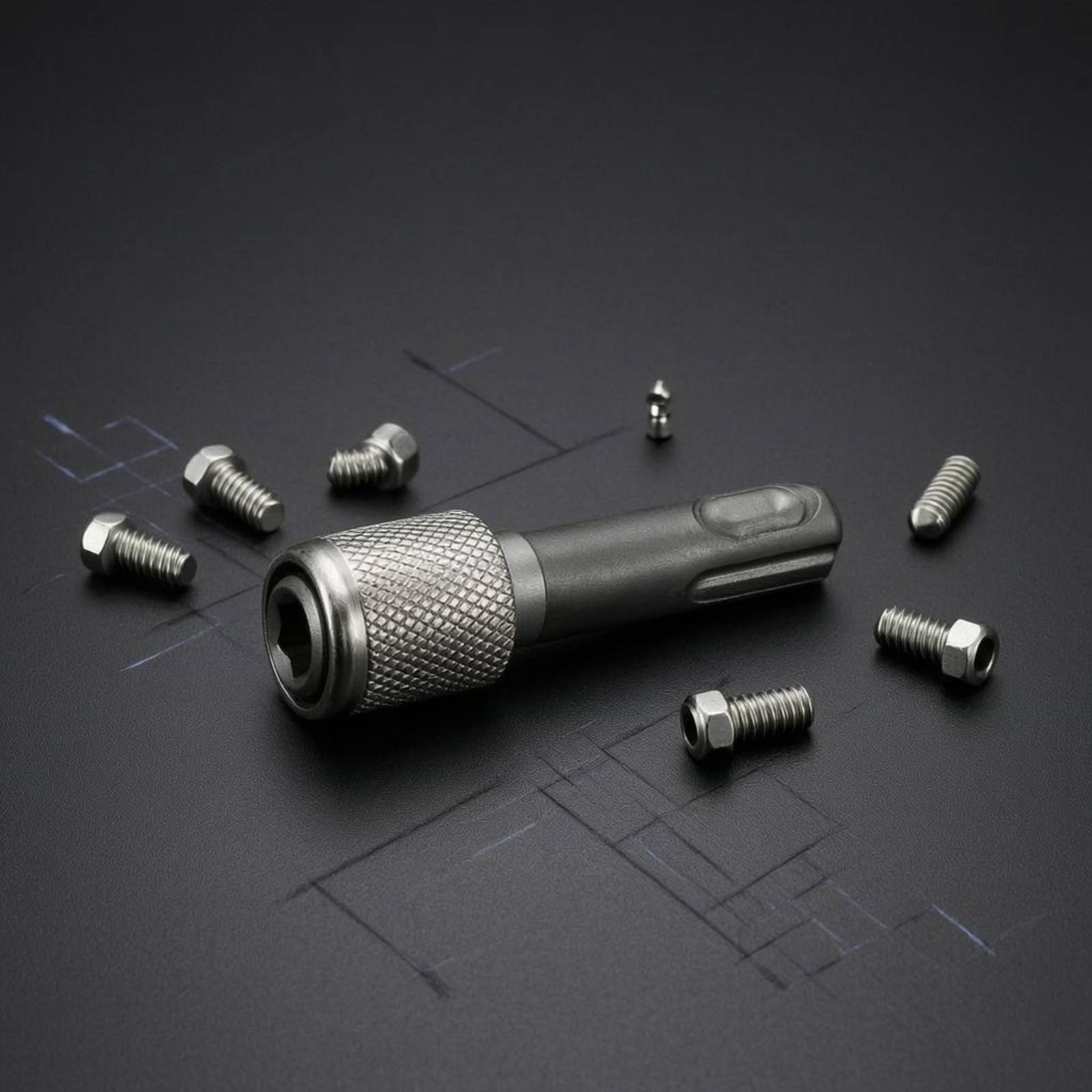 Hex Shank Socket Adapter Knurl - đánh giá và giá Tools & Workshop Equipment