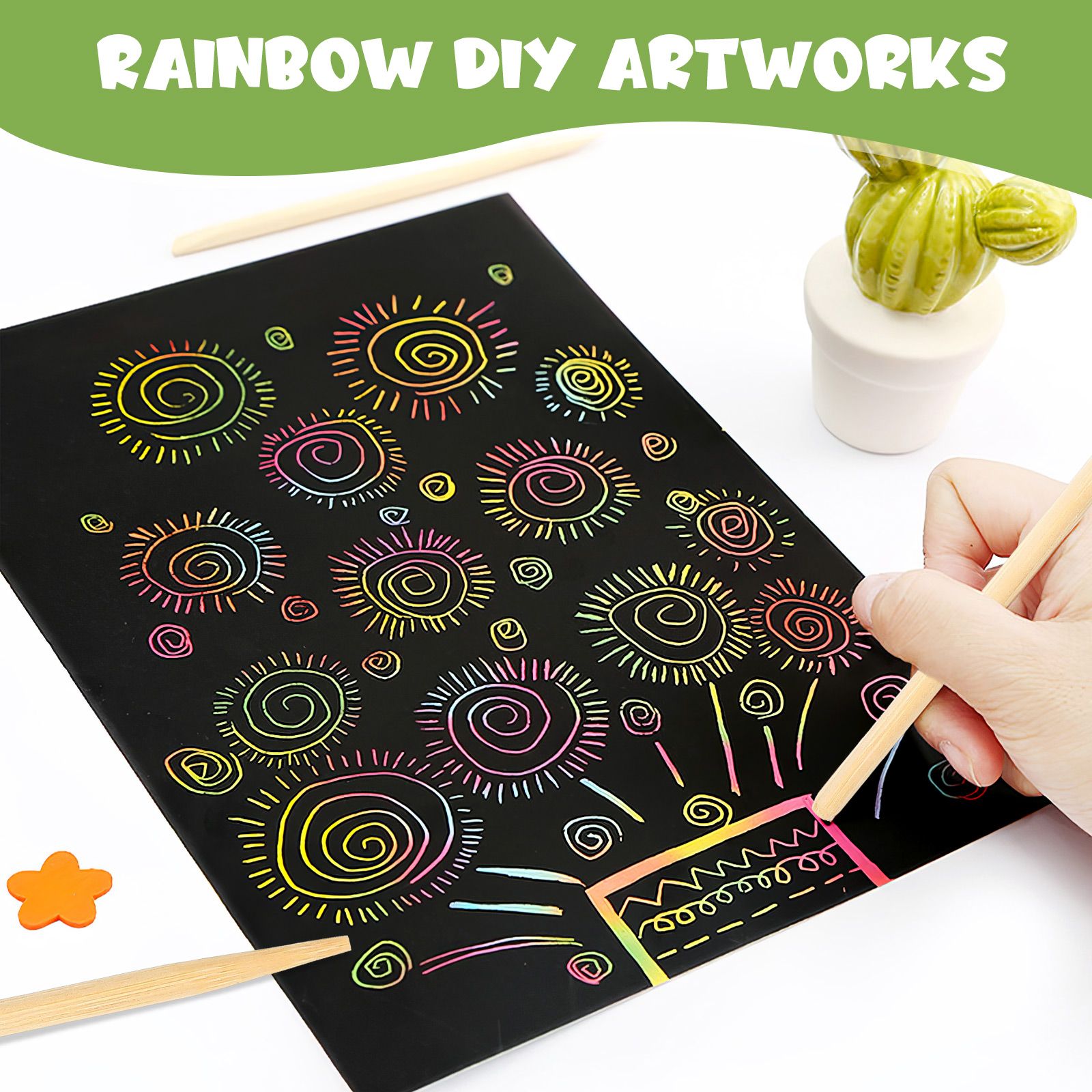 30pcs Scratch Bamboo Pens Wax  - đánh giá và giá Workshop Tools Diy