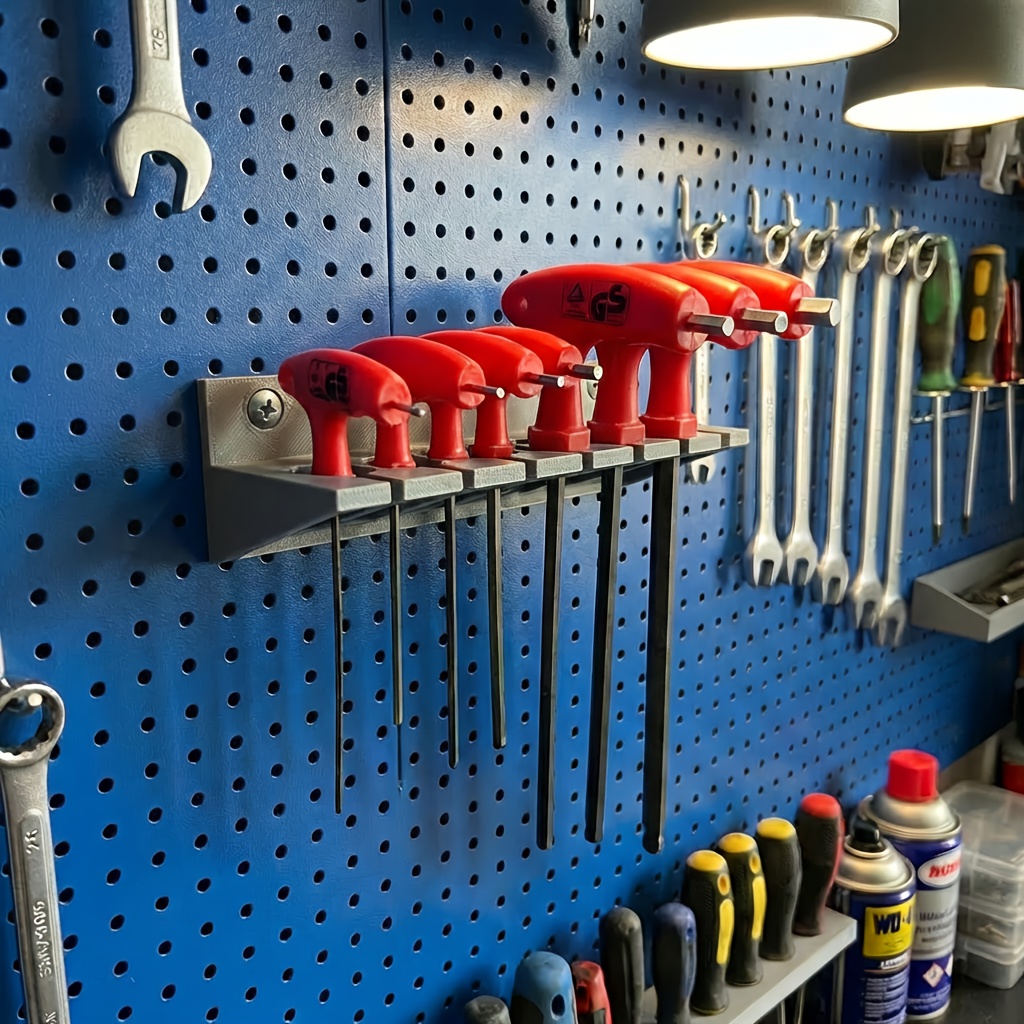 1pc Tool Rack T-Handle Hanger  - đánh giá và giá Workshop Tools Board