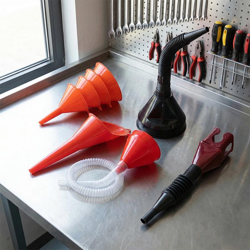 Car Plastic Funnel Set 8 Piece - đánh giá và giá Tools Use In Workshop