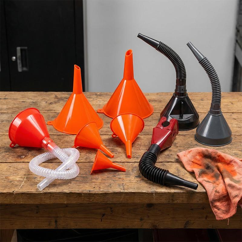 Car Plastic Funnel Set 8 Piece - đánh giá và giá Tools Use In Workshop