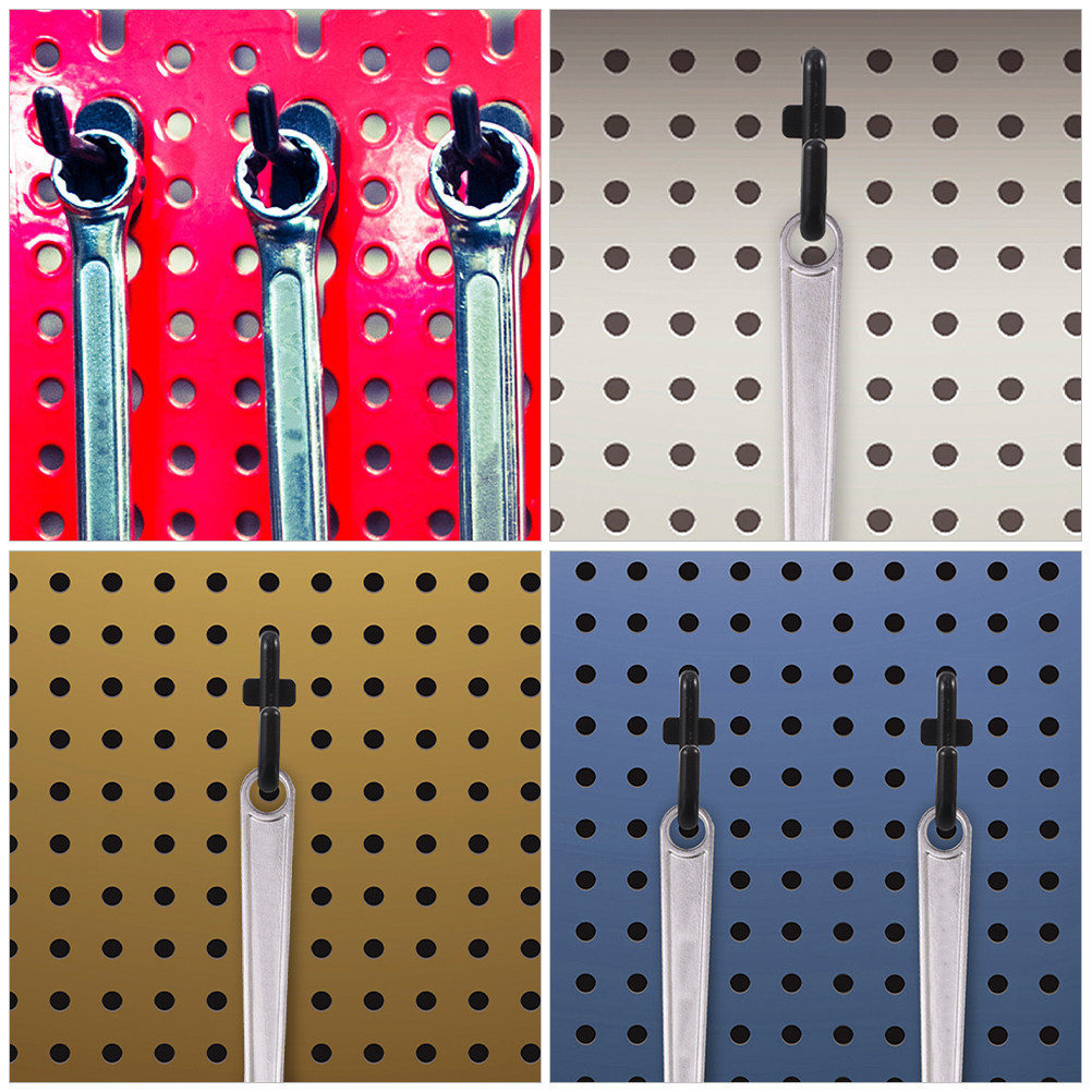 100Pcs Black Pegboard Hooks As - đánh giá và giá Workshop Tools Board