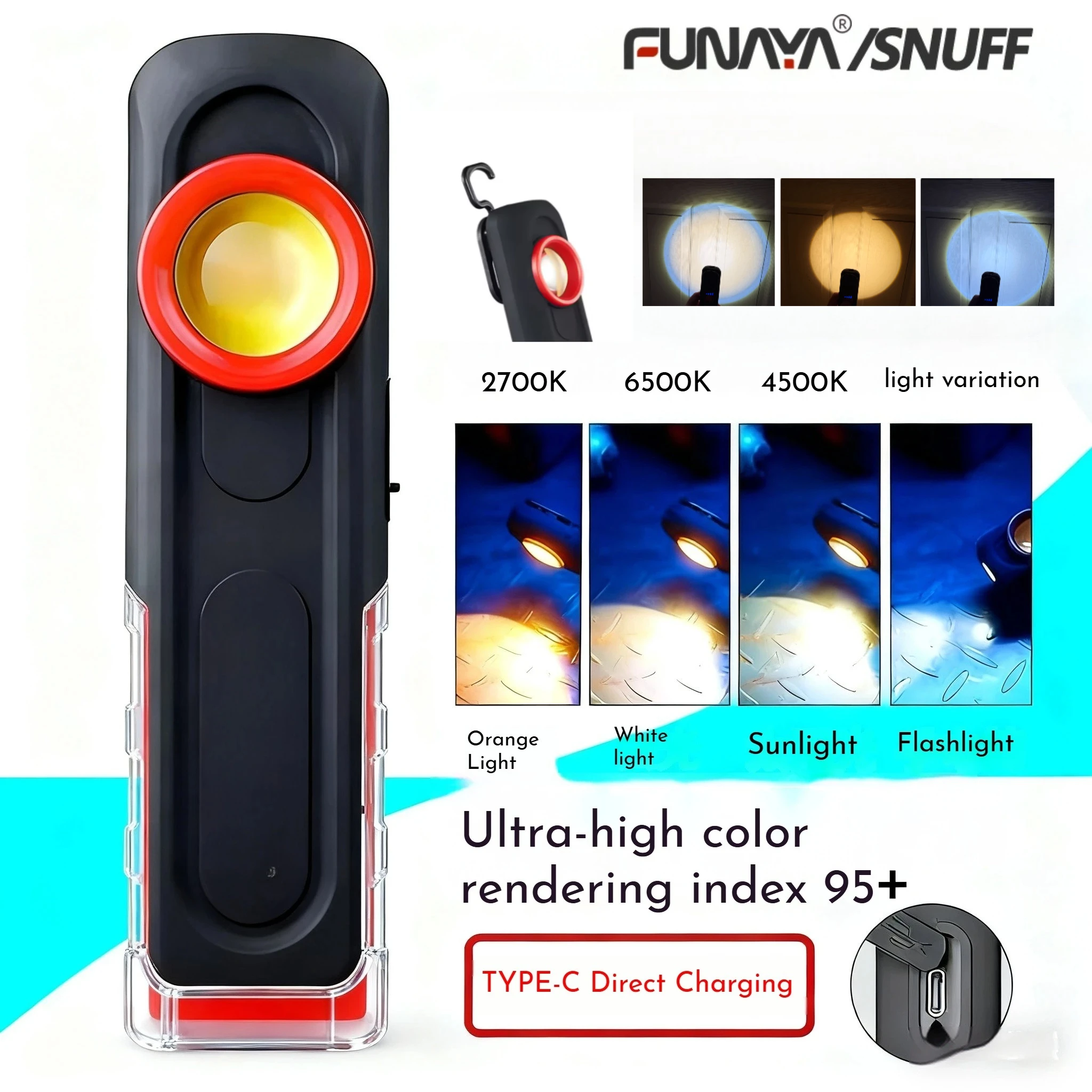 FUNAYA Portable Flashlight Car - đánh giá và giá Tools Of Workshop