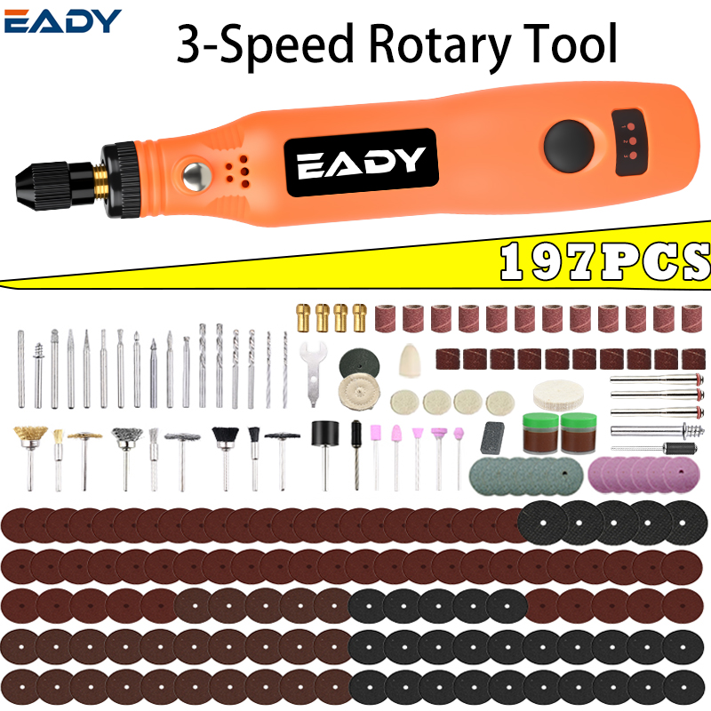 USB Cordless Rotary Tool Kit – - đánh giá và giá Workshop Tools Diy