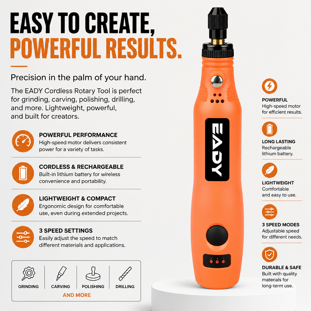 USB Cordless Rotary Tool Kit – - đánh giá và giá Workshop Tools Diy