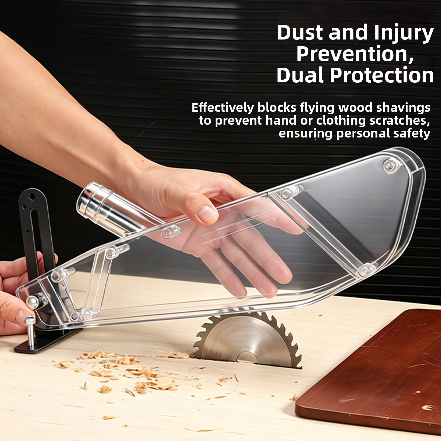 1pc ABS Table Saw Guard Cover  - đánh giá và giá Workshop Tools Table