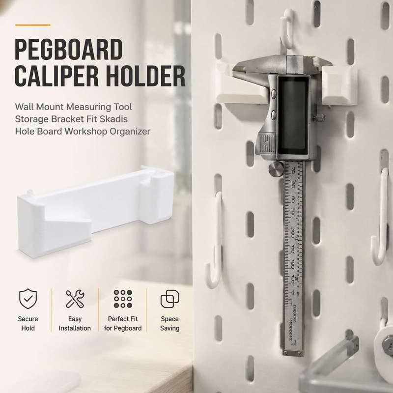 Pegboard Caliper Holder Wall M - đánh giá và giá Workshop Tools Board