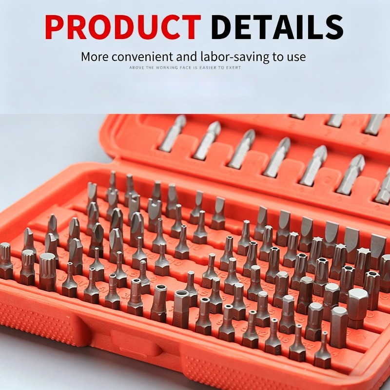 100PCS Screwdriver Bit Set, Ho - đánh giá và giá Tools Use In Workshop
