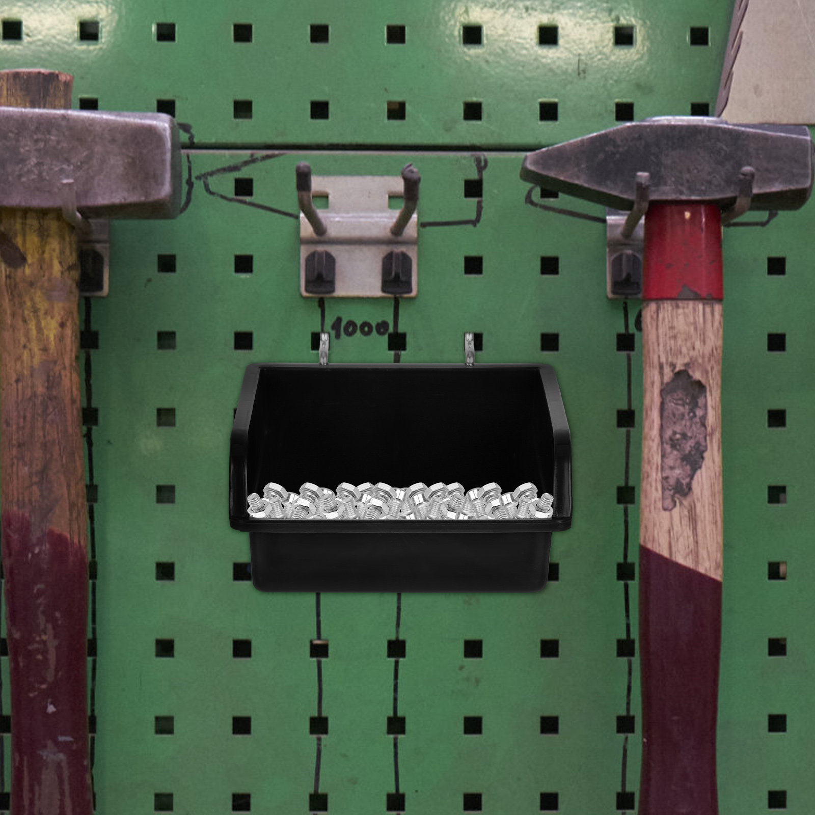6 set Pegboard Bins Plastic St - đánh giá và giá Workshop Tools Board