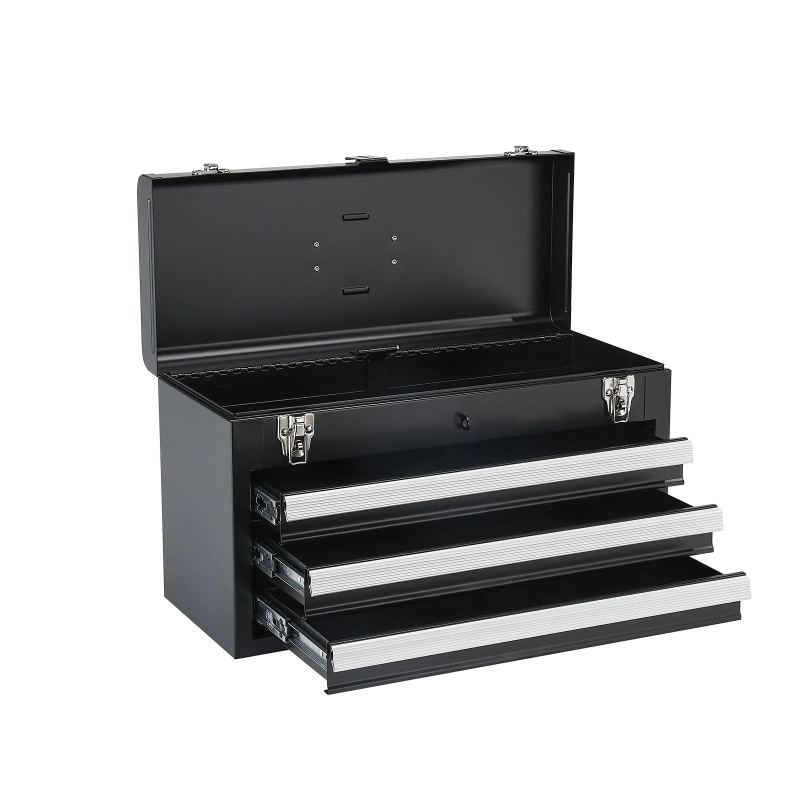 20in 3-Drawer Metal Tool Box B - đánh giá và giá Workshop Garage Tools Manufacturer