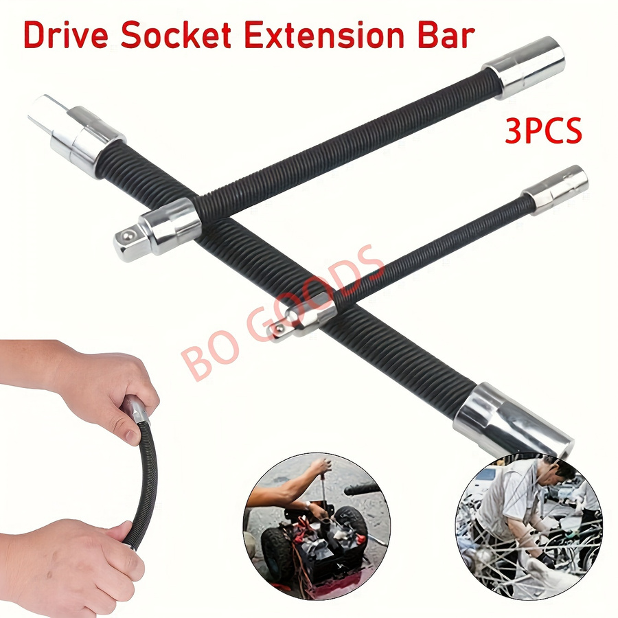 3pcs Impact Socket & Flexible  - đánh giá và giá Tools Of Workshop