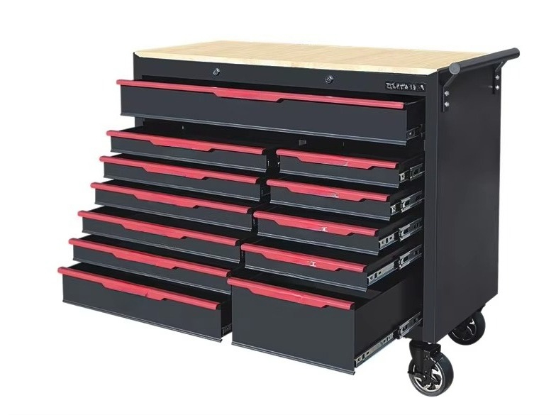 Heavy Duty 12-Drawer Steel and - đánh giá và giá Workshop Tools Table