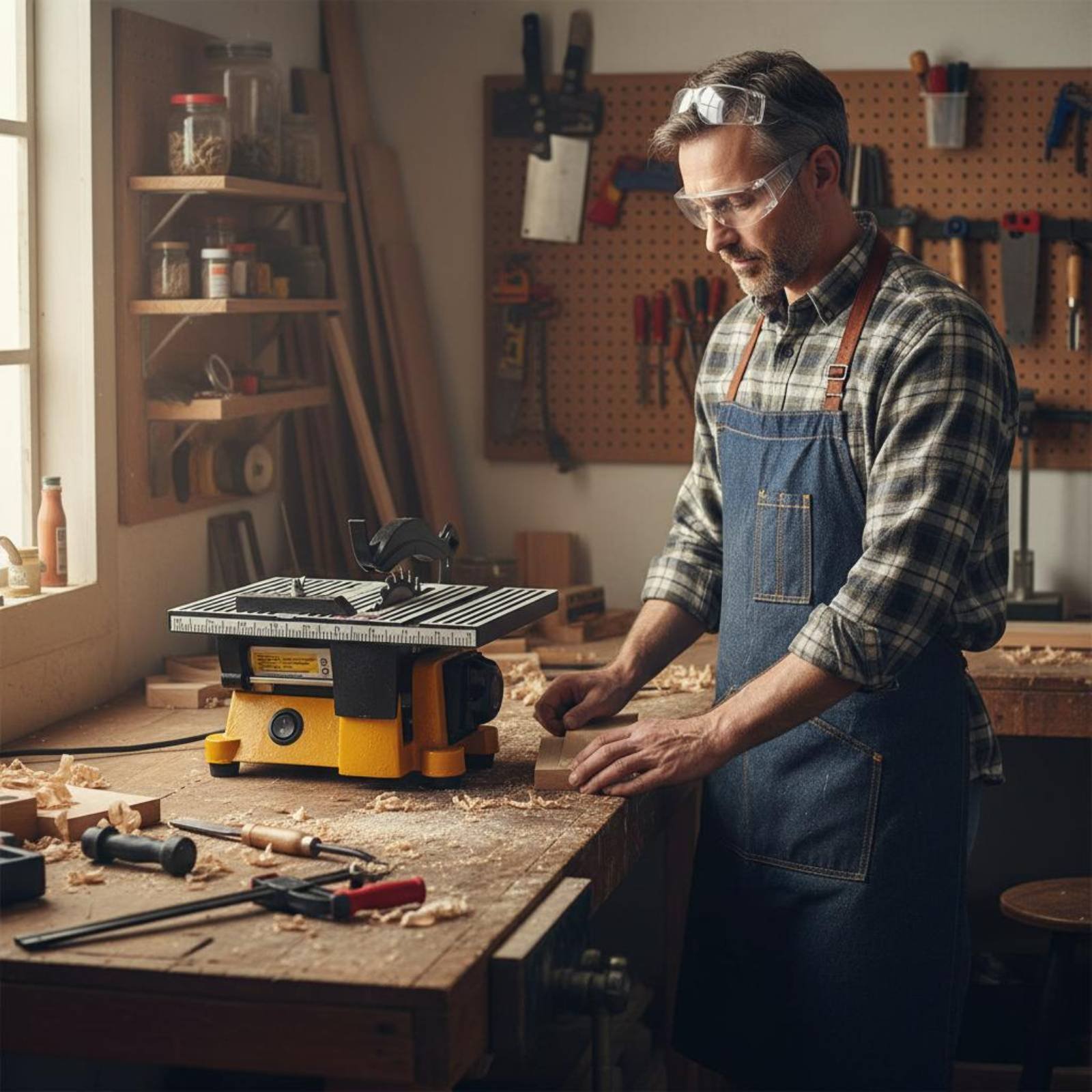 Mini Table Saw Portable Miniat - đánh giá và giá Workshop Tools Table