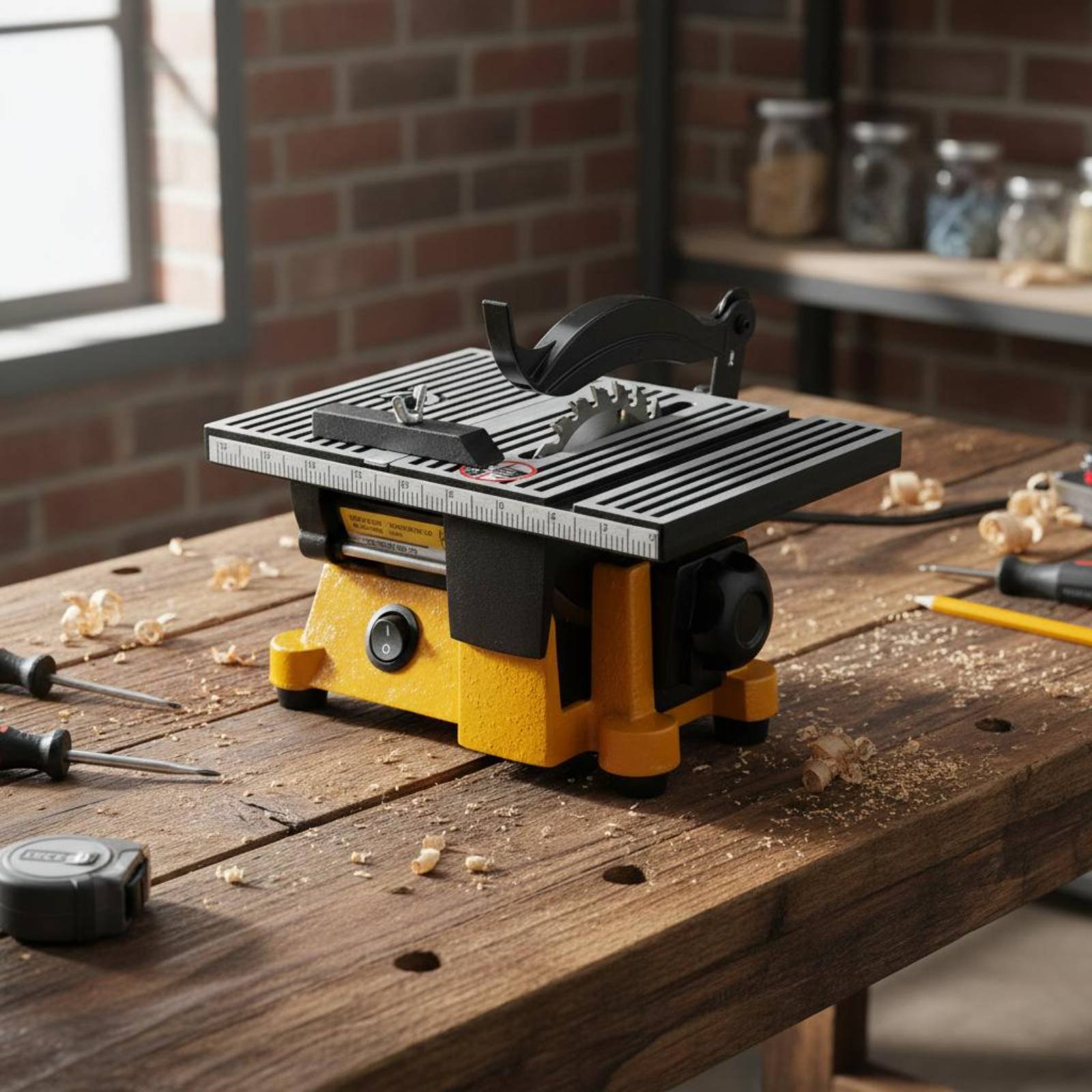 Mini Table Saw Portable Miniat - đánh giá và giá Workshop Tools Table